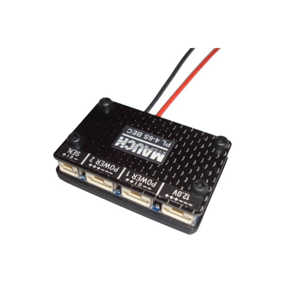 Регулятор питания MAUCH PL 4-6S BEC 3x (2x5.3 В; 1х12 В) (MAUCH-017) Регулятор питания MAUCH PL 4-6S BEC 3x (2x5.3 В; 1х12 В) (MAUCH-017)