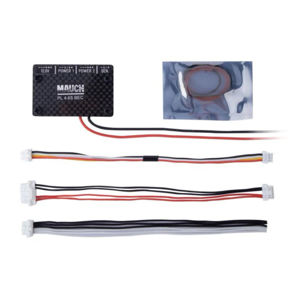 Регулятор питания MAUCH PL 4-6S BEC 3x (2x5.3 В; 1х12 В) (MAUCH-017) Регулятор питания MAUCH PL 4-6S BEC 3x (2x5.3 В; 1х12 В) (MAUCH-017)