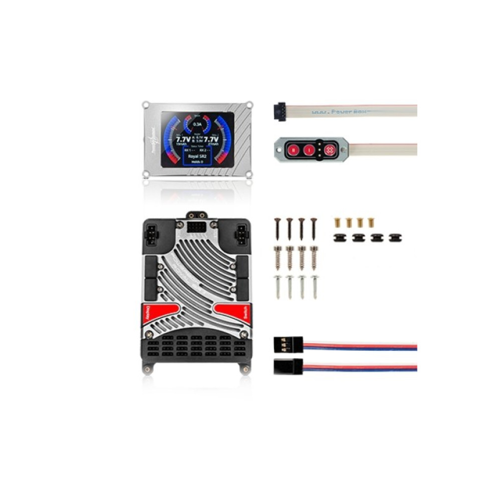 Регулятор питания для сервоприводов PowerBox Royal SR2 TFT (PBOX4750) Регулятор питания для сервоприводов PowerBox Royal SR2 TFT (PBOX4750)