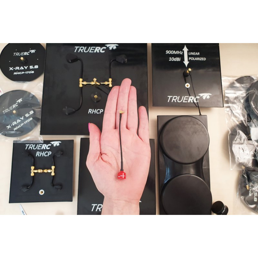 Антенна 5.8ГГц TrueRC SINGULARITY 5.8 (RHCP MMCX90 120mm) 1.9dbic (TRC0608597252958) Антенна 5.8ГГц TrueRC SINGULARITY 5.8 (RHCP MMCX90 120mm) 1.9dbic (TRC0608597252958)