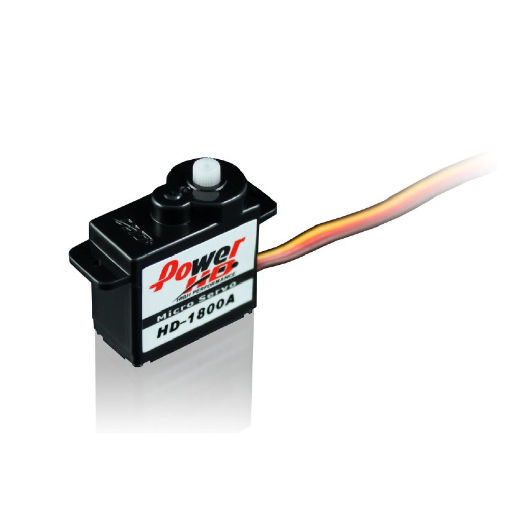 Сервопривод микро 8г Power HD 1800A 1кг/0.11сек (HD-1800A) Сервопривод микро 8г Power HD 1800A 1кг/0.11сек (HD-1800A)
