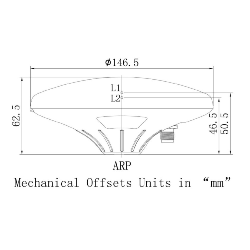Антена мультидіапазонна Ardusimple GNSS Budget Survey (IP66) (AS-ANT2B-SUR-L1L2-25SMA) Антена мультидіапазонна Ardusimple GNSS Budget Survey (IP66) (AS-ANT2B-SUR-L1L2-25SMA)