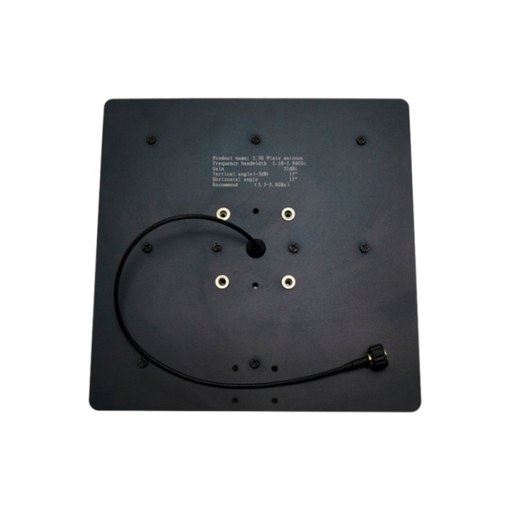 Антенна 5.5GHz Maple патч 21dB RP-SMA для трекера (MPL-5G21DB-RP-AAT) Антенна 5.5GHz Maple патч 21dB RP-SMA для трекера (MPL-5G21DB-RP-AAT)