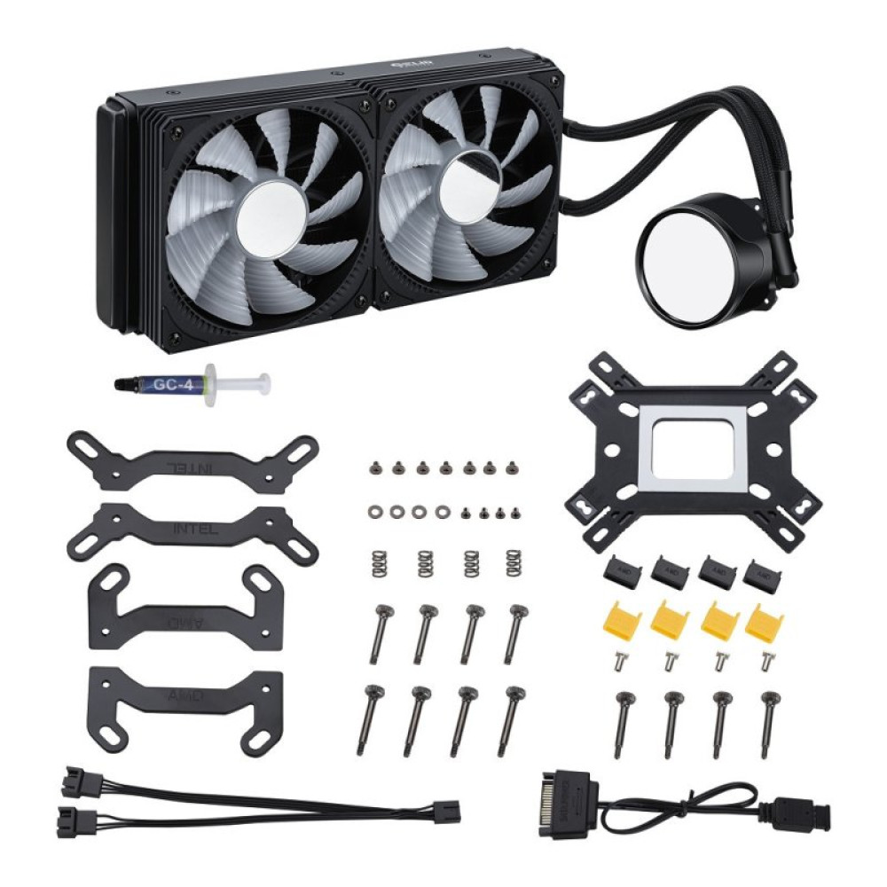 Система водяного охлаждения Gelid Solutions LIQUID 240 ARGB (CC-AIO-240-A)
