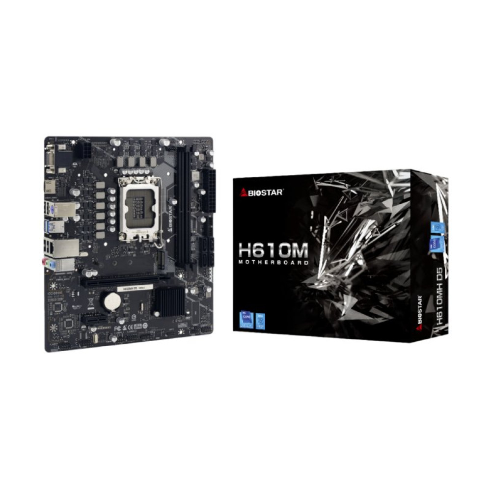 Материнська плата Biostar H610MH D5