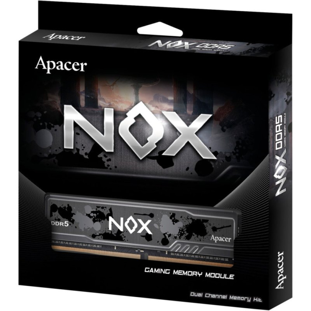 Модуль памяти для компьютера DDR5 32GB 5200 MHz NOX Apacer (AH5U32G52C522MBAA-1)