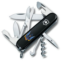 Нож Victorinox Climber Ukraine Тризуб-Ластівка (1.3703.3_T1230u)