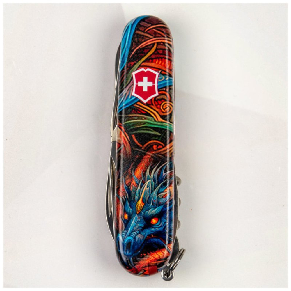 Нож Victorinox Climber Zodiac Сапфіровий дракон (1.3703_Z3260p)