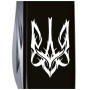 Нож Victorinox Spartan Ukraine 91 мм Чорний Тризуб готичний білий (1.3603.3_T0630u)