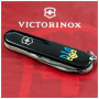 Ніж Victorinox Spartan Ukraine 91 мм Чорний Тризуб синьо-жовтий (1.3603.3_T0016u)