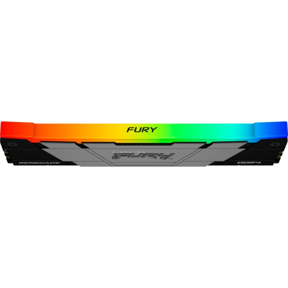 Модуль памяти для компьютера DDR4 16GB (2x8GB) 3200 MHz Renegate RGB Kingston Fury (ex.HyperX) (KF432C16RB2AK2/16)