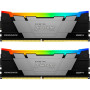 Модуль памяти для компьютера DDR4 16GB (2x8GB) 4266 MHz RenegadeRGB Kingston Fury (ex.HyperX) (KF442C19RB2AK2/16)