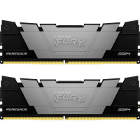 Модуль памяти для компьютера DDR4 64GB (2x32GB) 3600 MHz Renegade Black Kingston Fury (ex.HyperX) (KF436C18RB2K2/64)