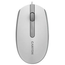 Мишка Canyon M-10 USB White Grey (CNE-CMS10WG)