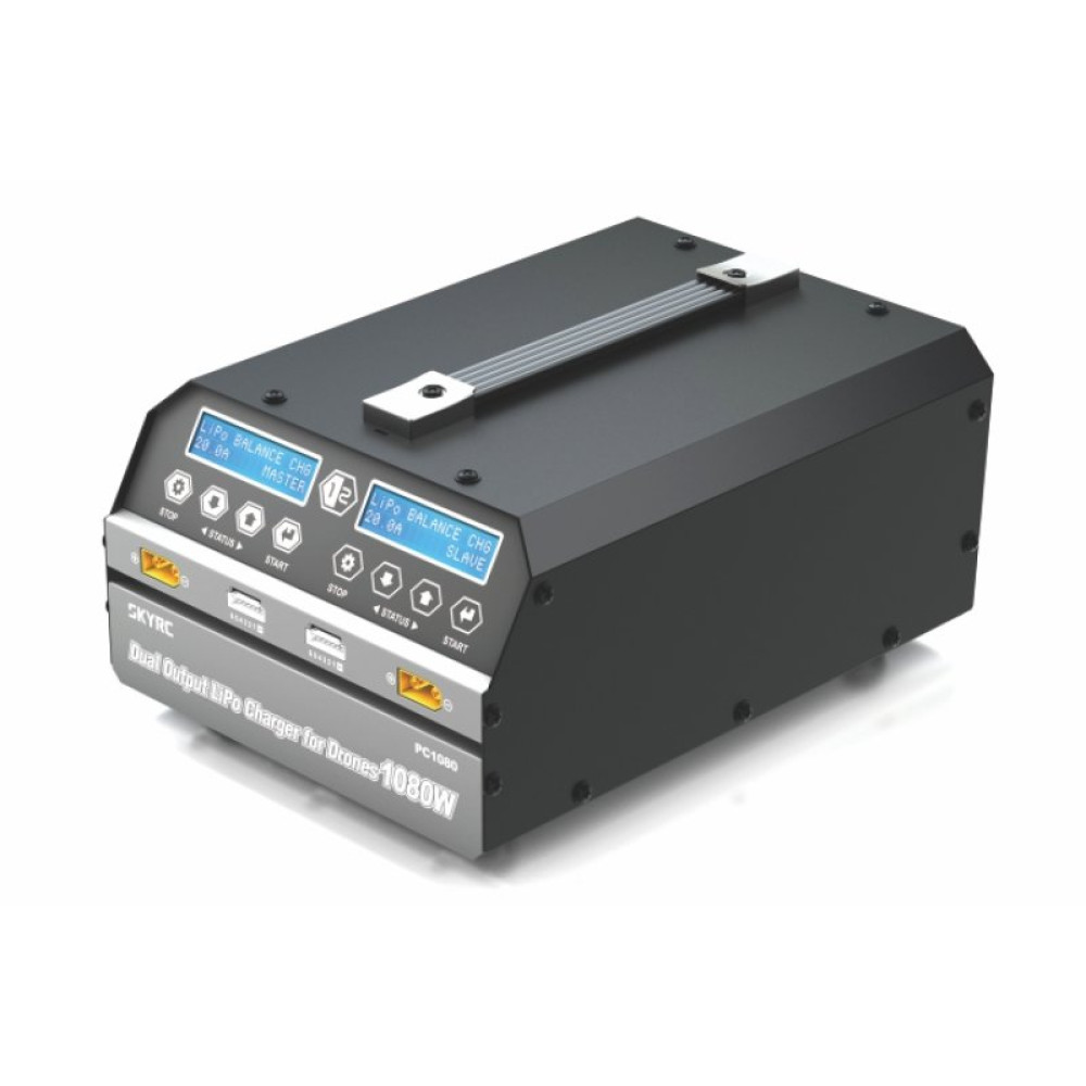 Зарядное устройство дуо SkyRC PC1080 20A/1080W с/БП универсальное (SK-100124) (SK-100124)