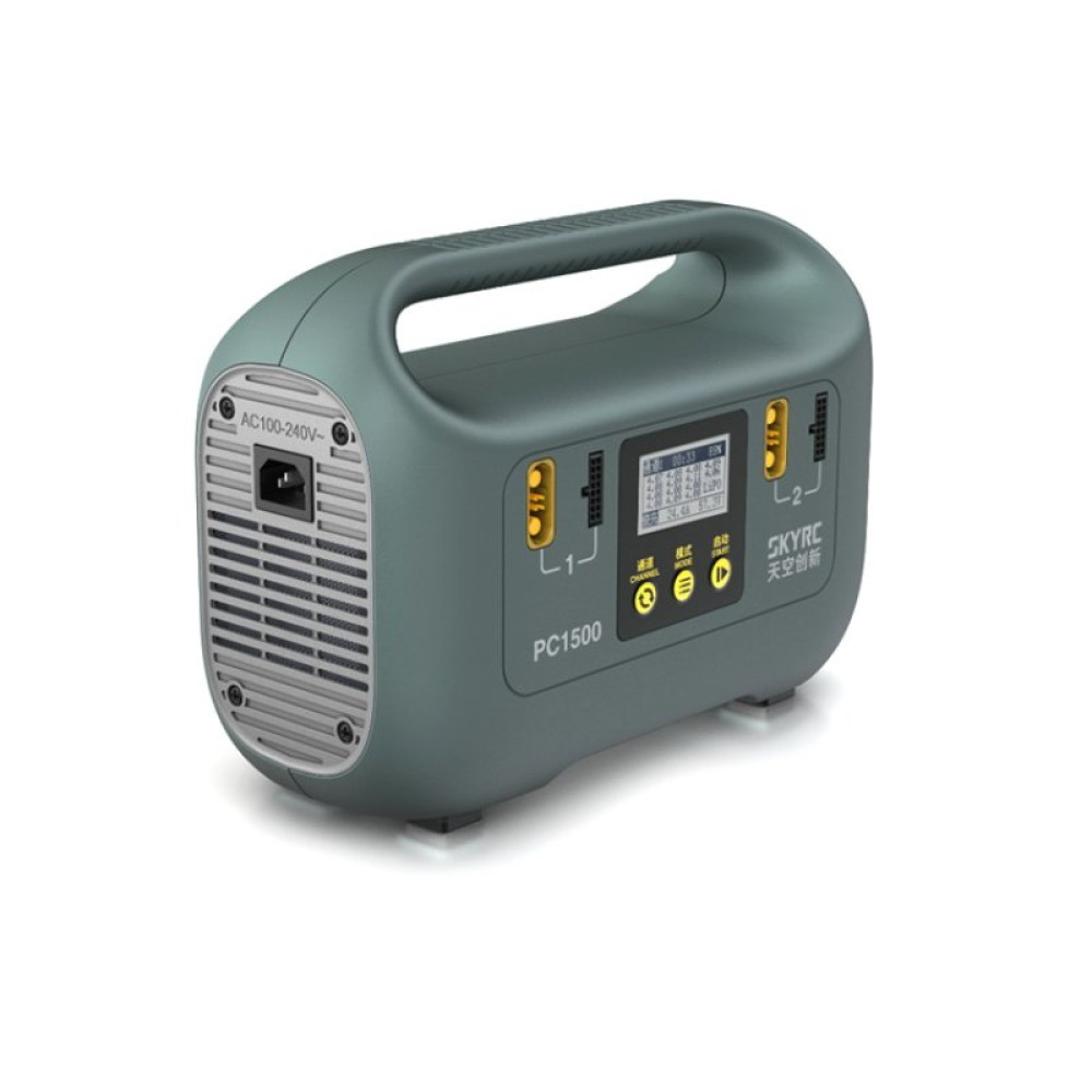 Зарядное устройство дуо SkyRC PC1500 25A/1500W с/БП для Li-Pol 12S/14S аккумуляторов (SK-100173) (SK-100173)