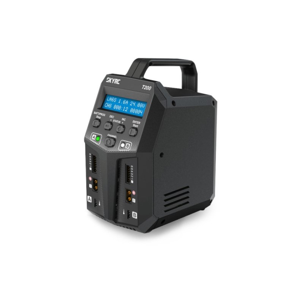Зарядное устройство универсальное дуо SkyRC T200 200W с блоком питания (SK-100155) (SK-100155)