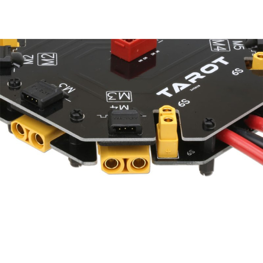 Плата розподілу живлення Tarot PDB 12S 480A для квадро/гексакоптерів (TL2996)
