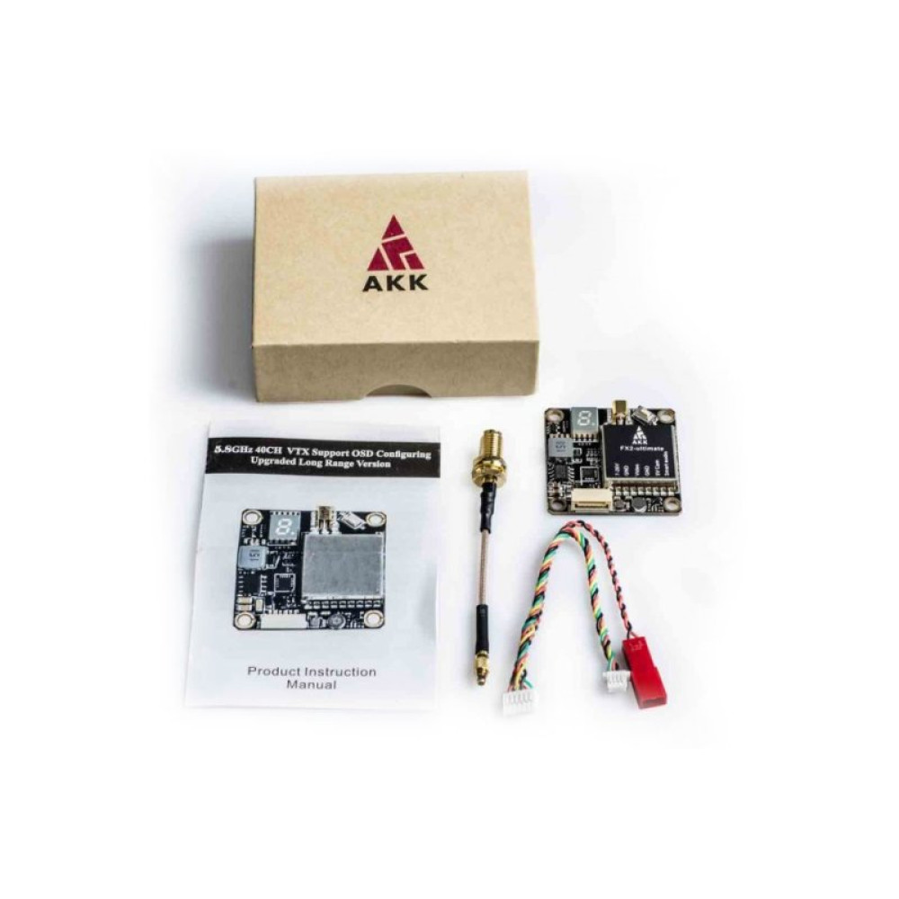 Видеопередатчик AKK FX2 Ultimate 5.8GHz 1200mW 30.5x30.5мм (AKK-FX2UVTX) Видеопередатчик AKK FX2 Ultimate 5.8GHz 1200mW 30.5x30.5мм (AKK-FX2UVTX)