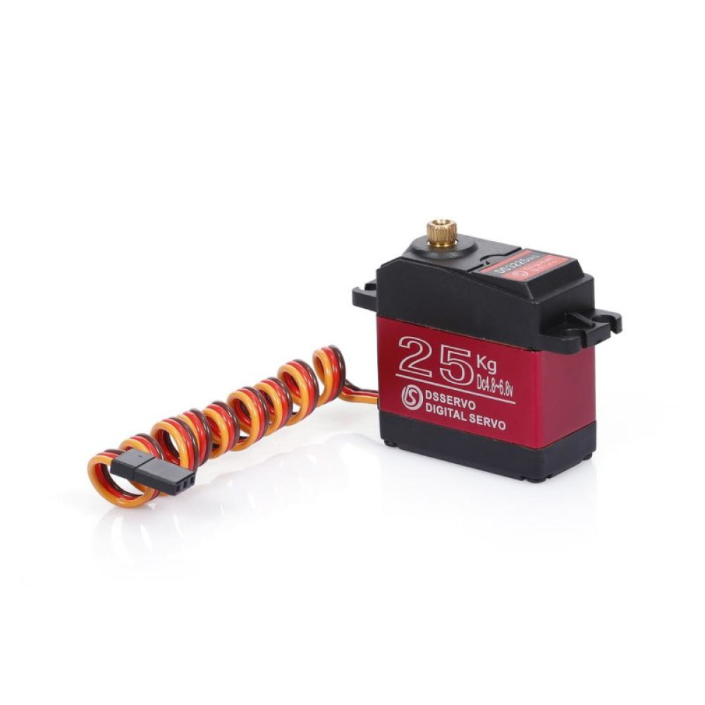 Сервопривід стандарт 60г DSServo DS3225 24,5кг/0,165сек 25T цифровий (DS3225-180)