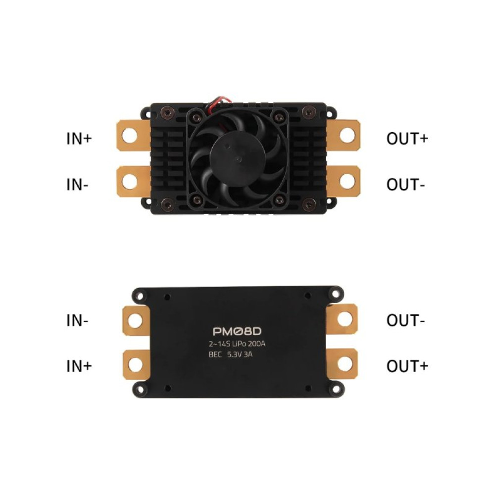 Модуль питания Holybro PM08D 14S 200A (HBRO15024) Модуль питания Holybro PM08D 14S 200A (HBRO15024)