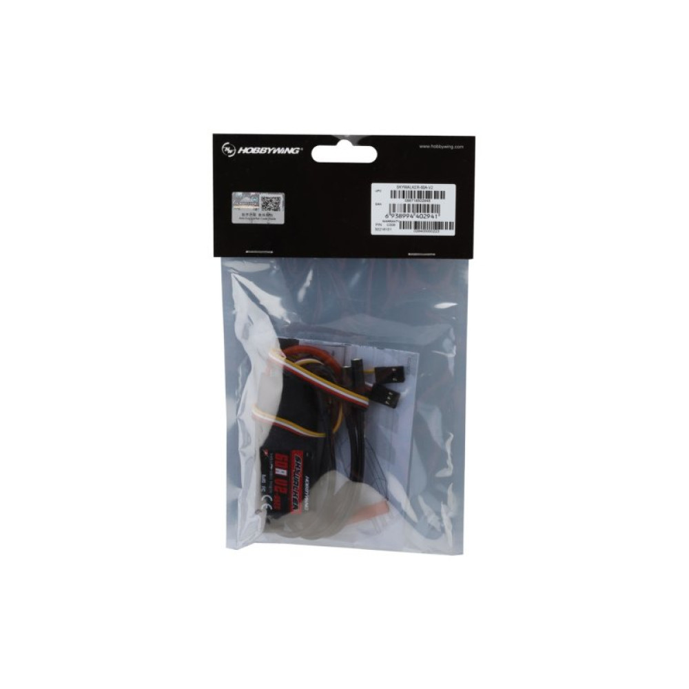 Регулятор хода HOBBYWING SKYWALKER V2 60A 3-6S для авиамоделей (HW30216101) Регулятор хода HOBBYWING SKYWALKER V2 60A 3-6S для авиамоделей (HW30216101)