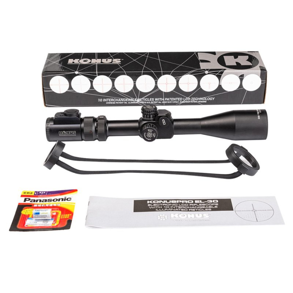 Оптический прицел Konus KonusPro EL-30 6-24x50 LCD (7331)