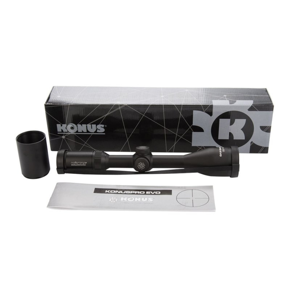 Оптичний приціл Konus KonusPro-EVO 3-12x50 30/30 Cross IR (7190)