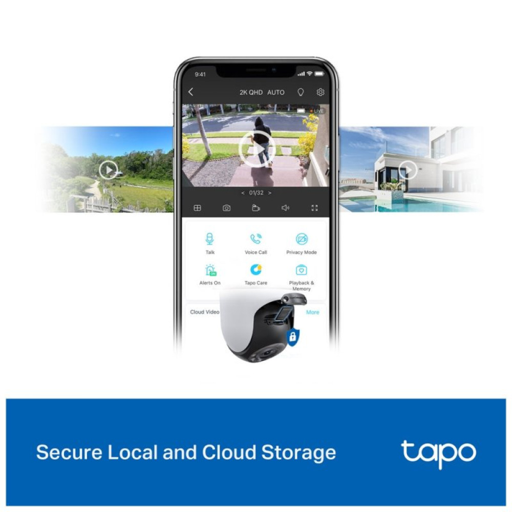 Камера видеонаблюдения TP-Link TAPO-C520WS