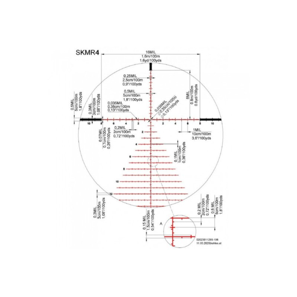 Оптический прицел Kahles K 525i CCW 5-25x56 / SKMR4-left (10671)