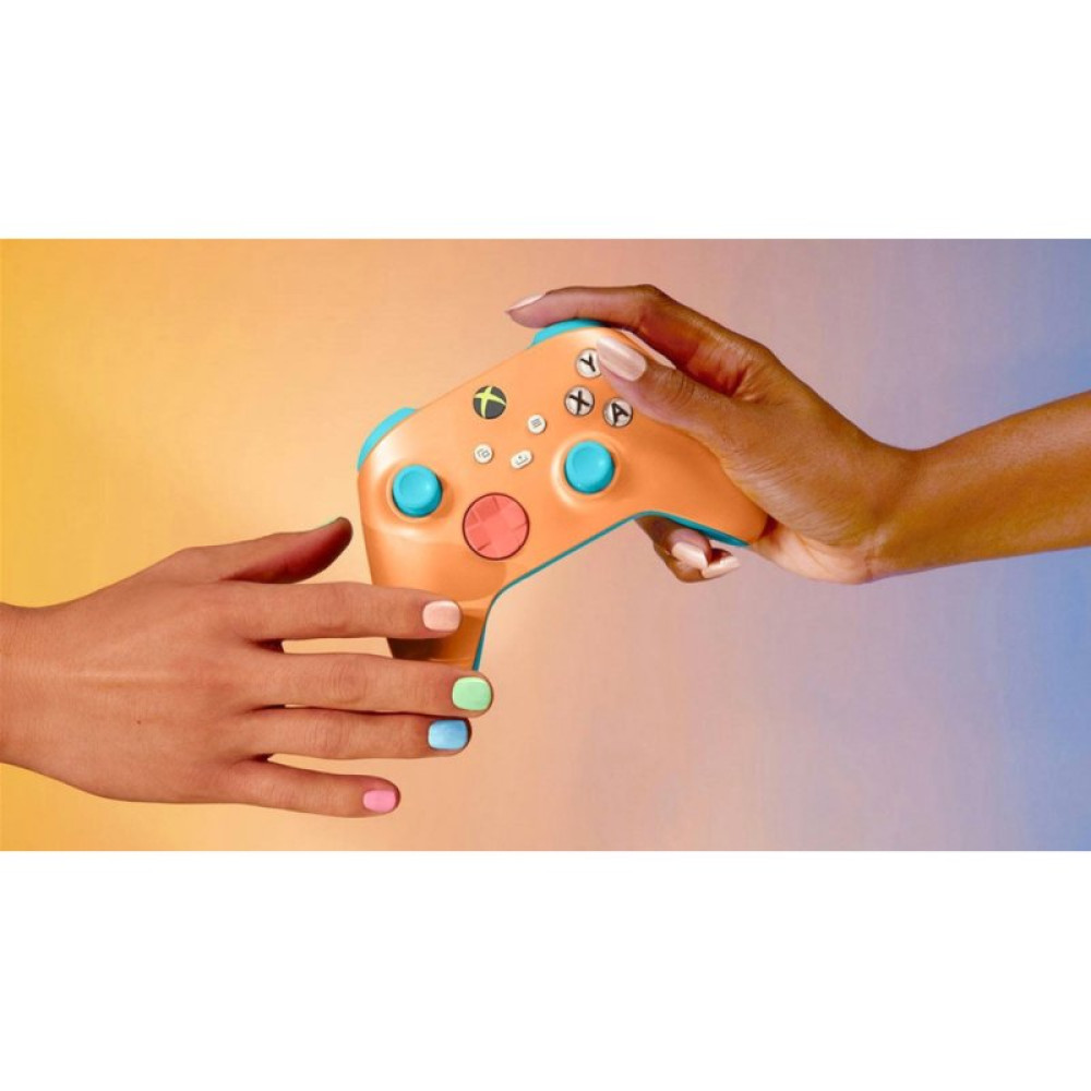Геймпад Microsoft Xbox Wireless Controller Sunkissed Vibes Orange Special Edition (QAU-00118)