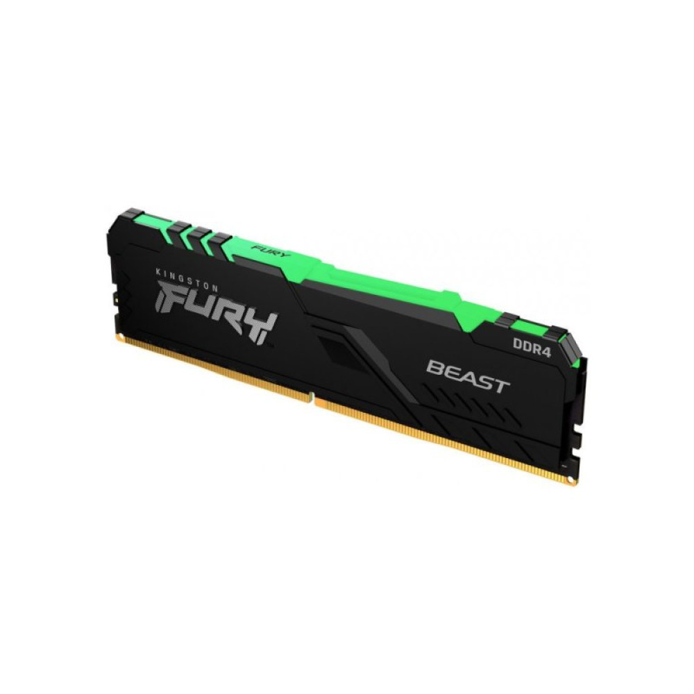 Модуль пам'яті для комп'ютера DDR4 16GB 3200 MHz Beast RGB Kingston Fury (ex.HyperX) (KF432C16BBA/16)