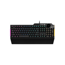 Клавиатура ASUS TUF Gaming K1 USB UA Black (90MP01X0-BKMA00)