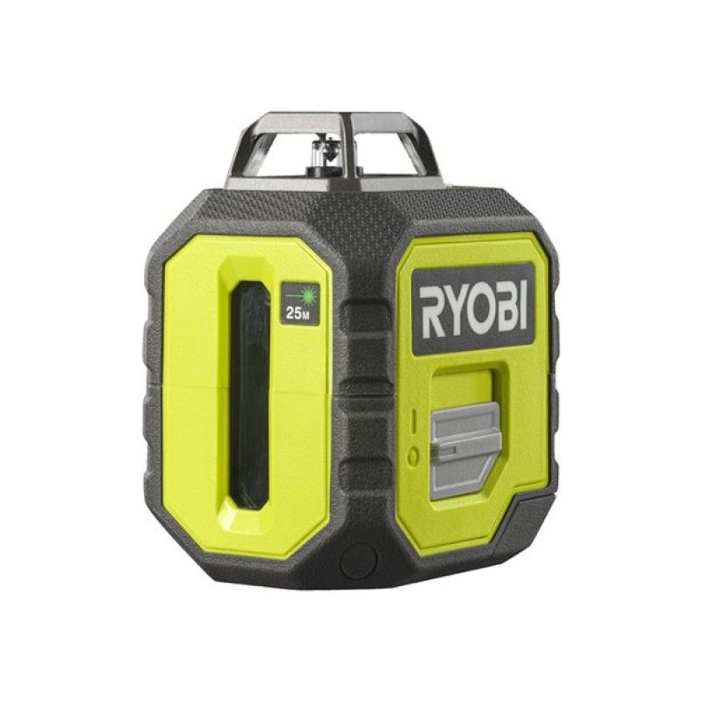 Лазерный нивелир Ryobi RB360GLL, 25 м, 360°, зеленый луч (5133005310)