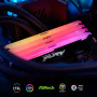 Модуль памяти для компьютера DDR4 32GB (2x16GB) 3733 MHz Beast Black RGB Kingston Fury (ex.HyperX) (KF437C19BB12AK2/32)