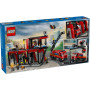 Конструктор LEGO City Пожарное депо с пожарной машиной 843 деталей (60414)