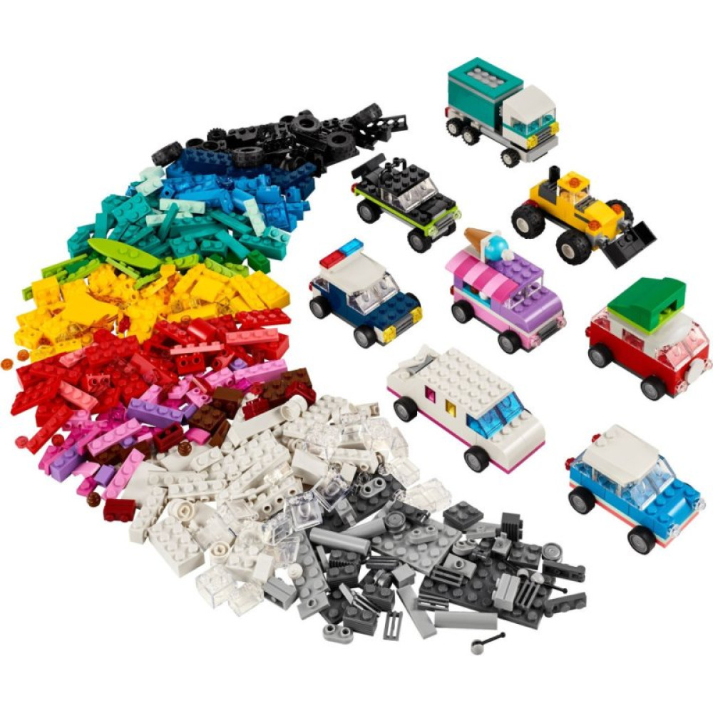 Конструктор LEGO Classic Творческие транспортные средства 900 деталей (11036)