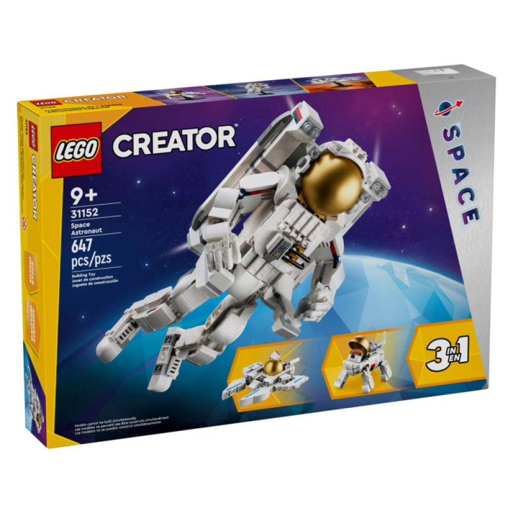 Конструктор LEGO Creator Космонавт 647 деталей (31152) Конструктор LEGO Creator Космонавт 647 деталей (31152)