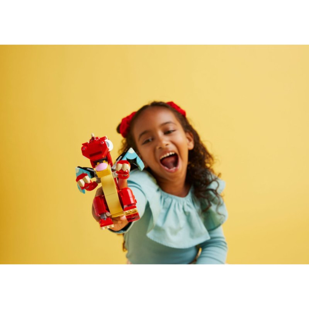 Конструктор LEGO Creator Красный Дракон 149 деталей (31145) Конструктор LEGO Creator Красный Дракон 149 деталей (31145)