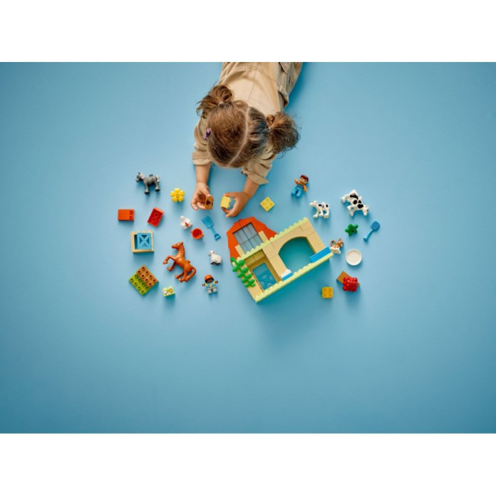 Конструктор LEGO DUPLO Town Уход за животными на ферме 74 деталей (10416)
