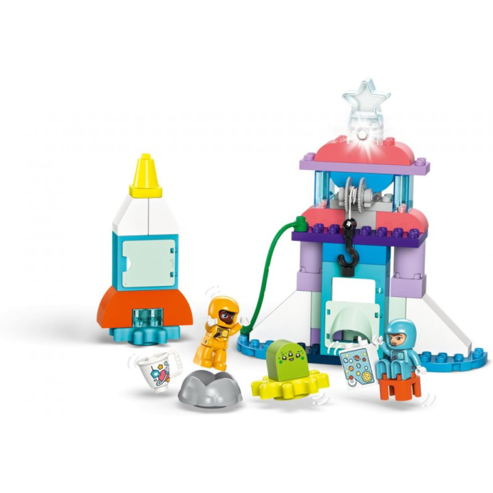 Конструктор LEGO DUPLO Town Приключения на космическом шаттле 3-в-1 58 деталей (10422) Конструктор LEGO DUPLO Town Приключения на космическом шаттле 3-в-1 58 деталей (10422)