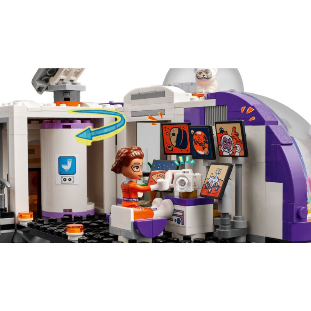 Конструктор LEGO Friends Космическая база на Марсе и ракета 981 деталей (42605)