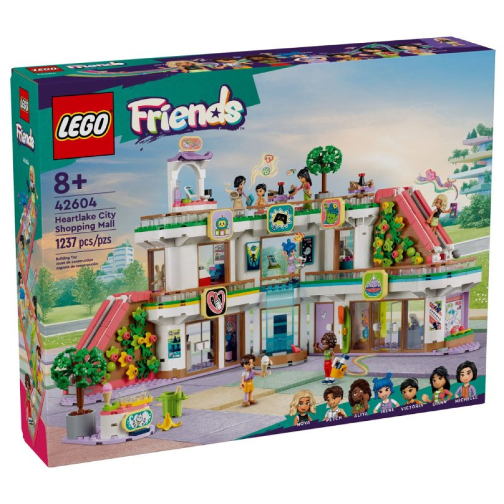 Конструктор LEGO Friends Торговый центр в Хартлейк-Сити 1237 деталей (42604) Конструктор LEGO Friends Торговый центр в Хартлейк-Сити 1237 деталей (42604)