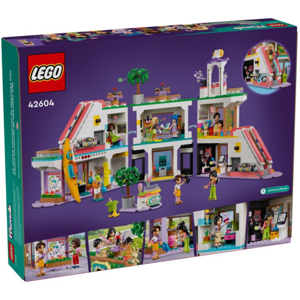 Конструктор LEGO Friends Торговый центр в Хартлейк-Сити 1237 деталей (42604) Конструктор LEGO Friends Торговый центр в Хартлейк-Сити 1237 деталей (42604)