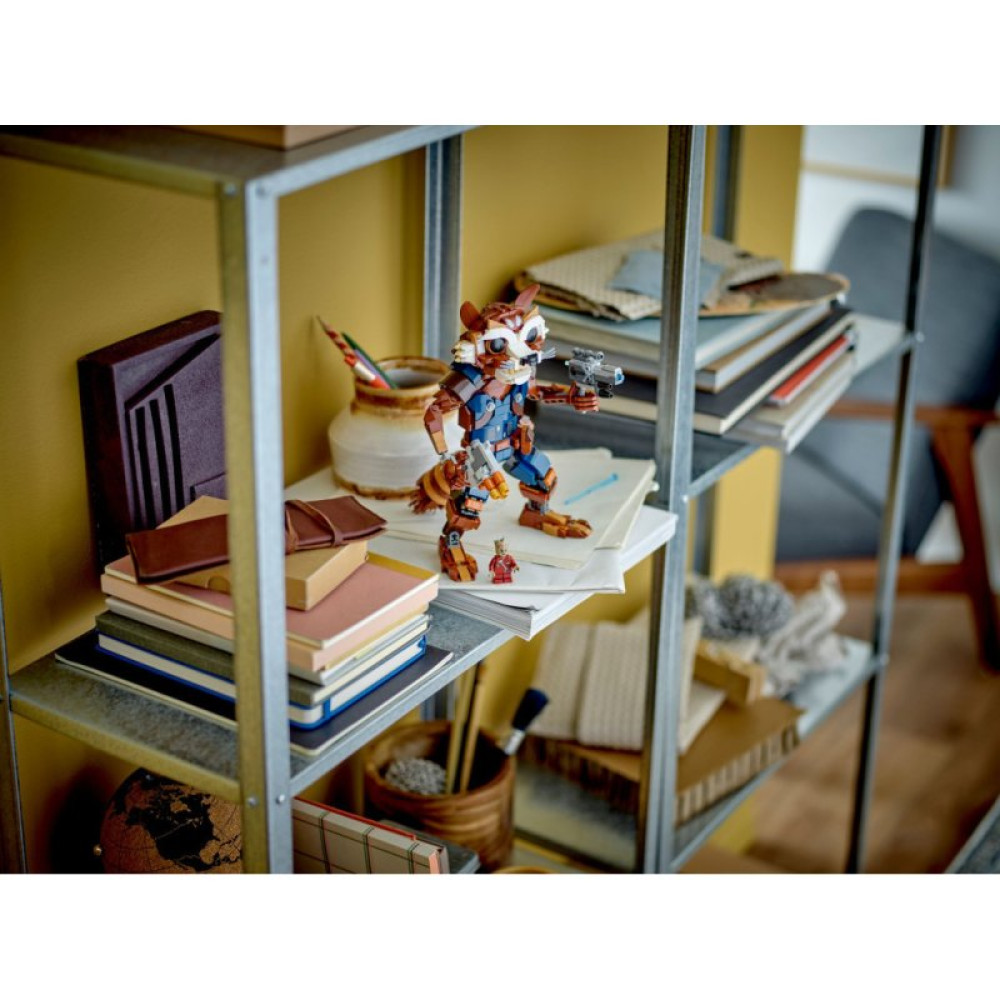 Конструктор LEGO Super Heroes Ракета и малыш Грут 566 деталей (76282) Конструктор LEGO Super Heroes Ракета и малыш Грут 566 деталей (76282)