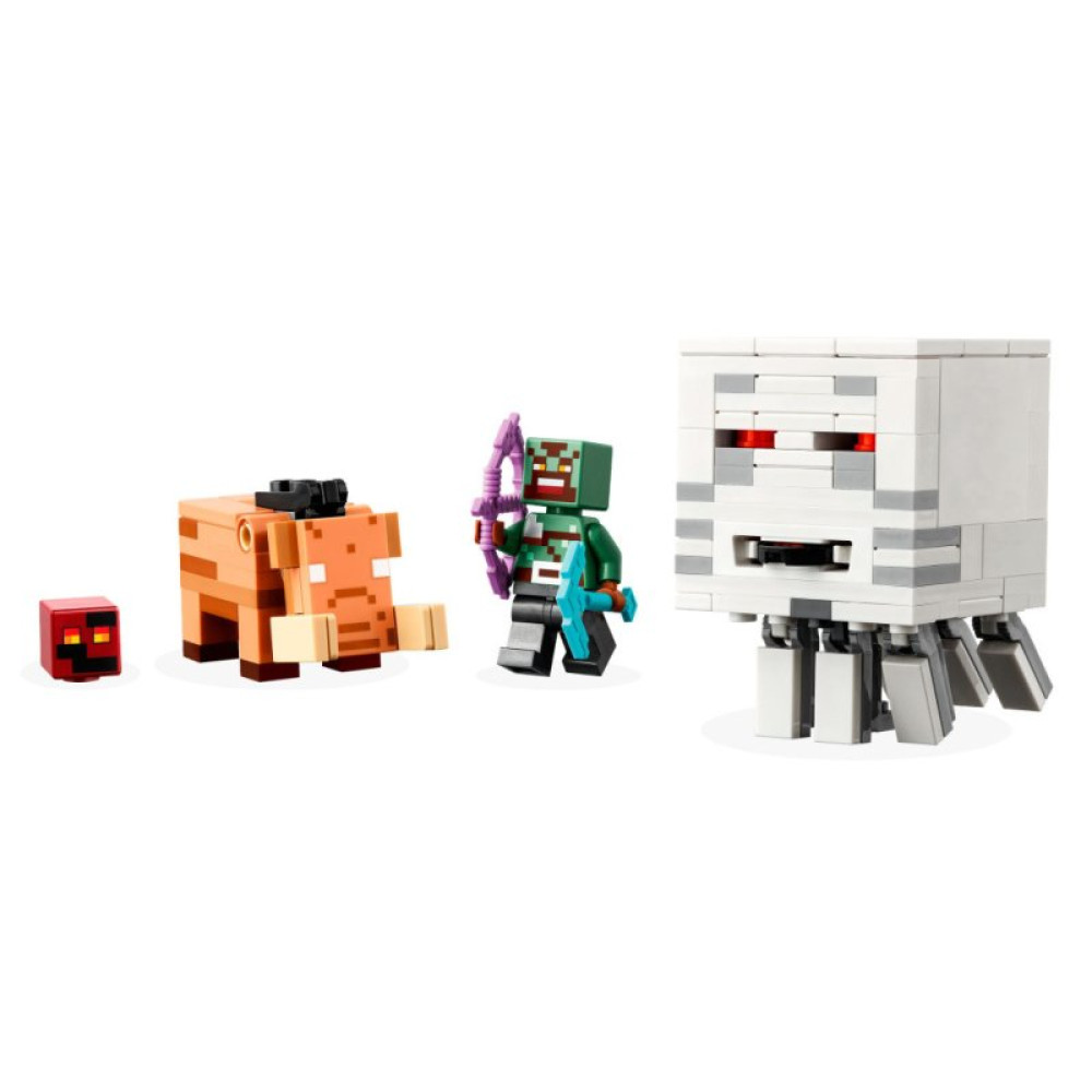 Конструктор LEGO Minecraft Засада у портала в Нижний мир 352 деталей (21255) Конструктор LEGO Minecraft Засада у портала в Нижний мир 352 деталей (21255)