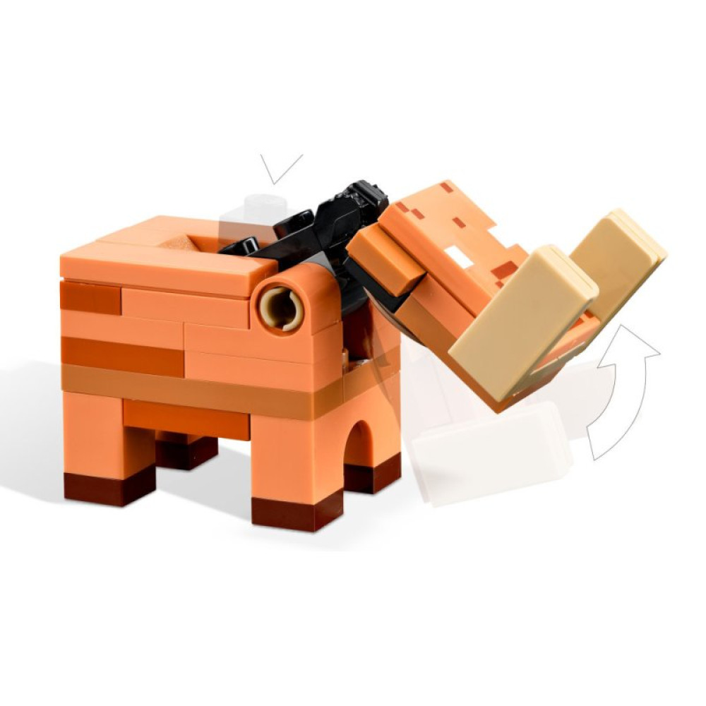 Конструктор LEGO Minecraft Засада у портала в Нижний мир 352 деталей (21255) Конструктор LEGO Minecraft Засада у портала в Нижний мир 352 деталей (21255)