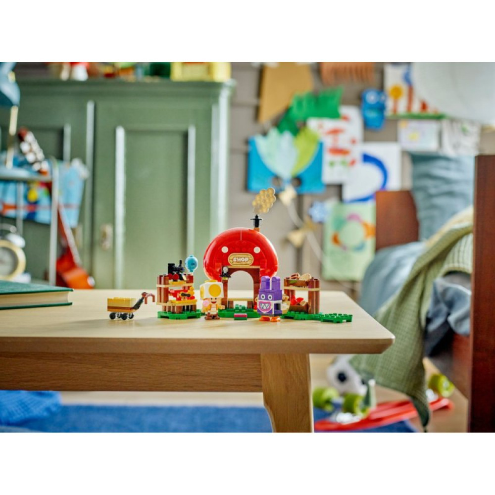 Конструктор LEGO Super Mario Nabbit в лавке Toad. Дополнительный набор 230 деталей (71429)