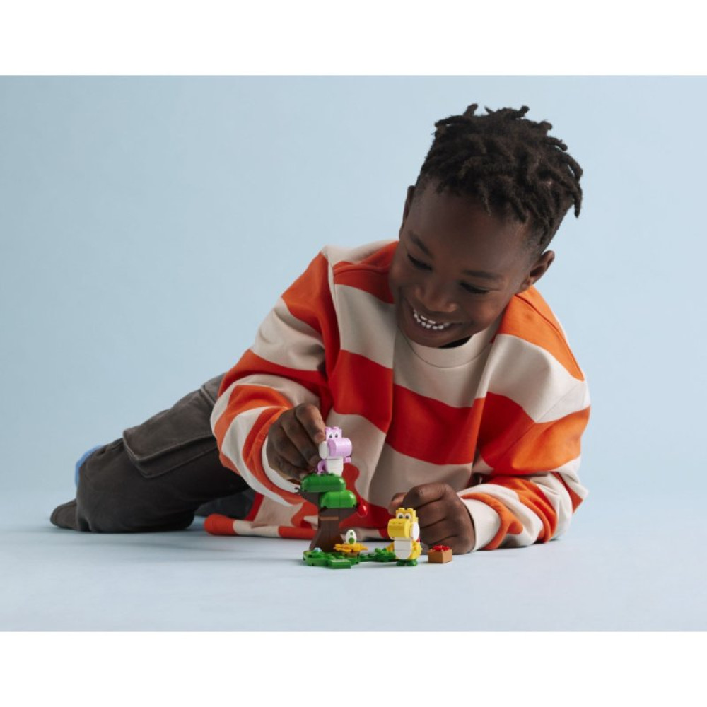 Конструктор LEGO Super Mario Прекрасный лес Yoshi Прекрасный лес Yoshi. Дополнительный набор (71428)