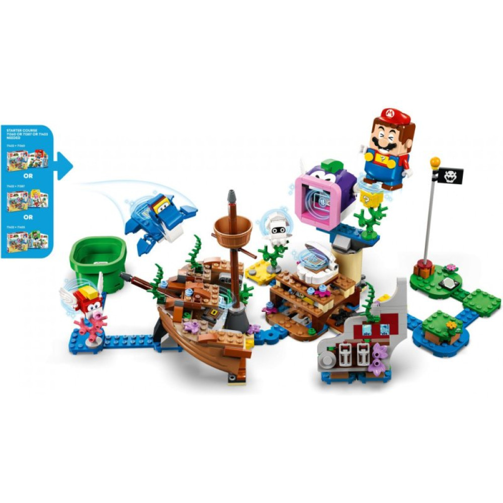 Конструктор LEGO Пригоди Dorrie на затонулому кораблі. Додатковий набір 500 деталей (71432)